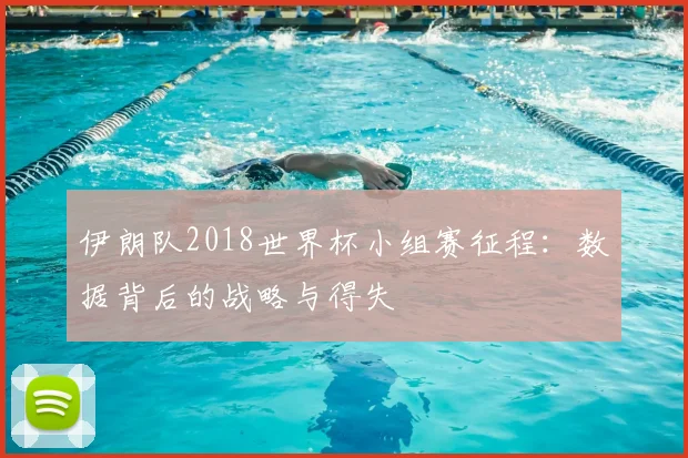 伊朗队2018世界杯小组赛征程：数据背后的战略与得失